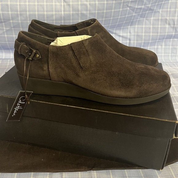 Cole Haan Shoes - Cole Haan Air Tali Chocolate Brown Rain Slip On - Waterproof size 11